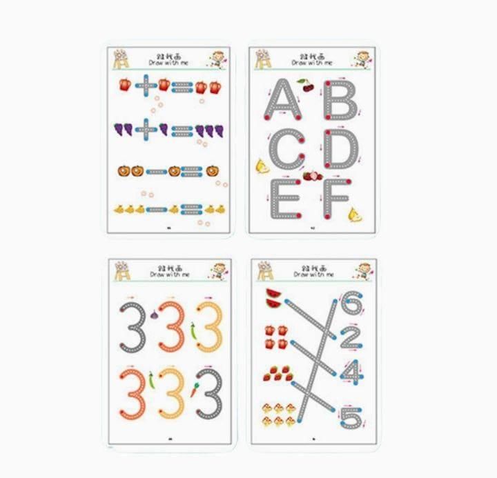 Handwriting Pen Control Training Book – Early Learning Practice Workbook for Kids