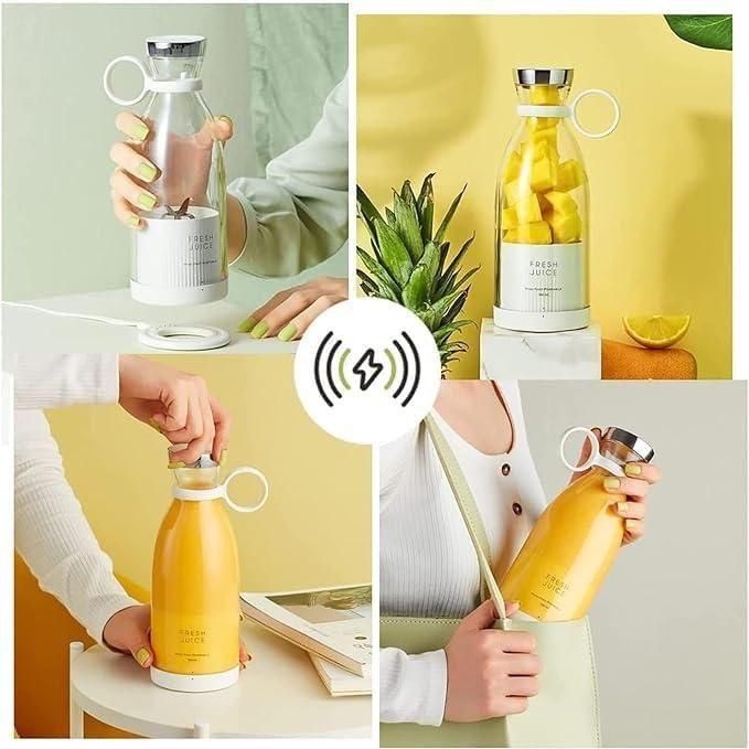 Portable Mini Juice Blender USB Rechargeable Mixer Juicer for Outdoor