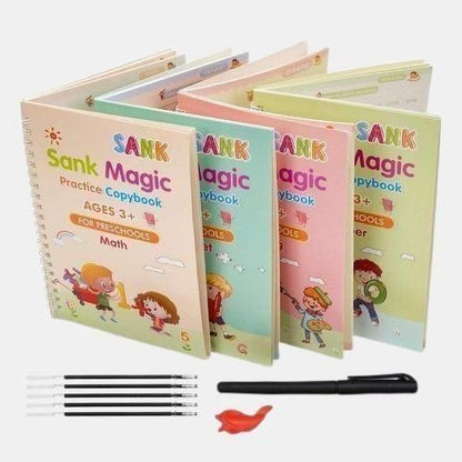 Magic Practice Copybook (4 Book + 10 Refill) (A-127)